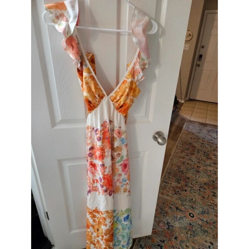 Floral Maxi Dress – Women’s Large – NWOT